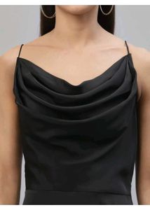 Elegant Black Slip Dress