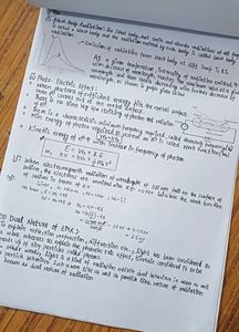 Handwritten Notes 💯Structure Of Atom 💥 by Shobhi