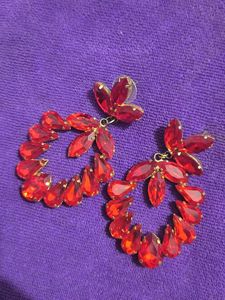 Red Jewelry Set