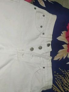 White Shorts Made In Korea