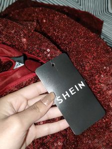 Sparkling Red Sequin Bodycon Dress❤️🥀