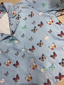 Croped Night Were Shirt In good Condition.