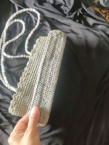 Crochet Bag Party Wear Clutch..