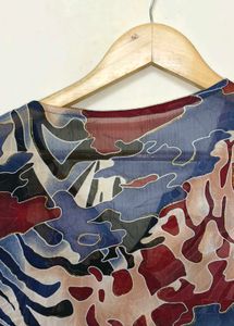 Trendy New Patterned Embroidered Blouse