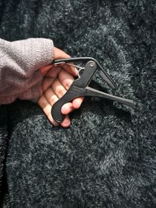 Music Gallery Clutch Guitar Capo (black)
