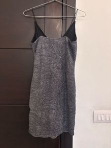 H&amp;M Shimmer Bodycon Mini Dress