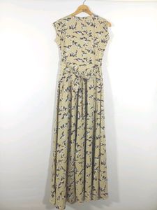 Cream Printed Dress (Women&#39;s)