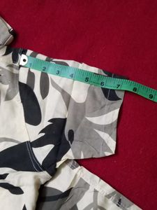 Stylish Floral Print Shirt Short Sleeve