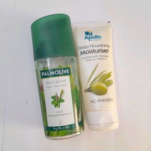 Combo Of Face Wash And Moisturiser