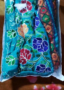 Embroidered Saree