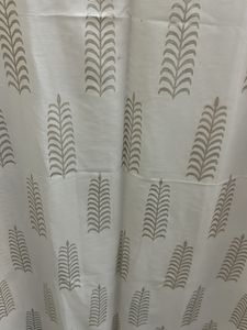 White Foil Print Daily Wear Kurta