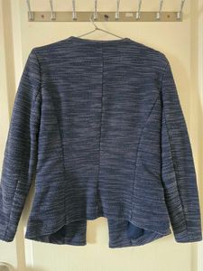 Vero Moda Navy Textured Blazer