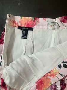 Floral Print Midi Skirt