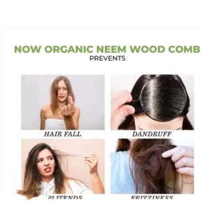 Wooden Hair Comb