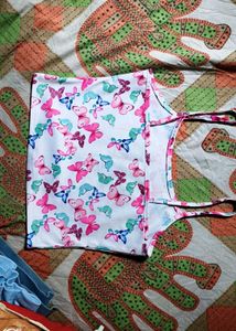 Butterfly Print Top