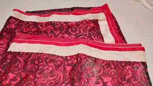 Elegant Red Saree