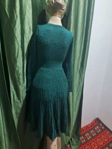 Green Glittery Dress