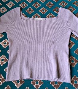 Square Neck Crop Top