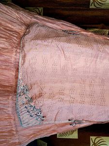 Elegant Pink Layered Dress
