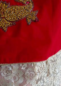 Red Embellished Lehenga Choli