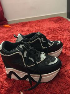 Platform Wedge Sneakers