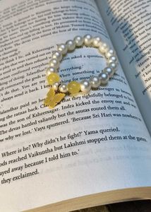 Pearl &amp; Charm Bracelet