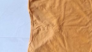 Mustard Yellow T-shirt For Women 💃✅
