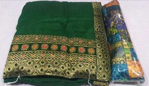 Green Embellished Saree New