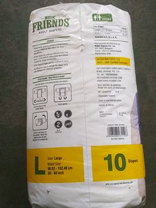 Friends Adult Diaper Size L