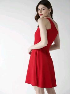 Western ❤️,red dress