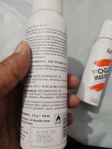 (2)Fogg Body Spray Perfume New Sealed