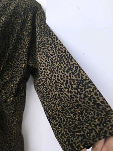 Leopard Print Tunic Top