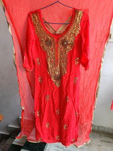 heavy embroidery party wear suit set