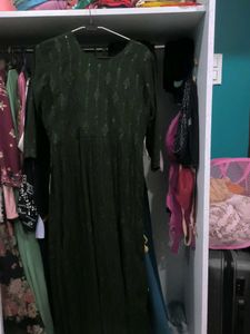 Green Nayra Set.. Never Used.. Dupatta Included