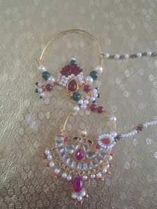 Rajputi Kundan work Nath ( combo 2 )
