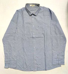 Men's Blue Long Sleeve Shirt - Chest 44