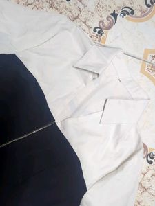 Patchwork Placket Blouse