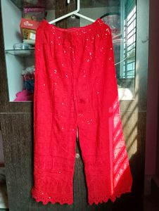 Chikankari Plazzo