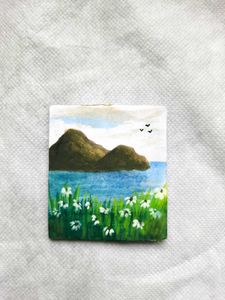 3 Mini Paintings Set For Decoration