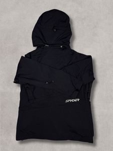 Spyder Black Hooded Jacket