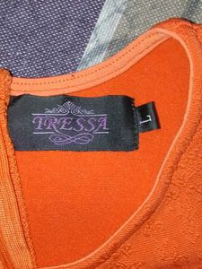 Orange Dress For Party