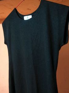 Black Sleeveless Casual Dress