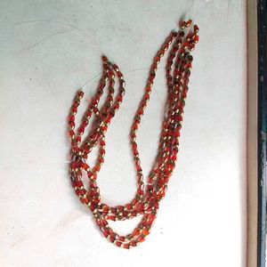 Conbo Of Five Red&Gold Mix Cristal Mala.