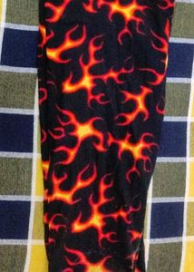 Flame Pattern Pants