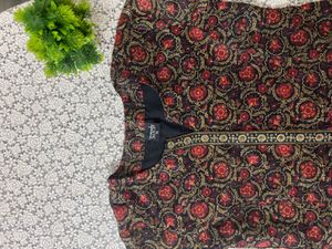 Elegant Floral Kurta