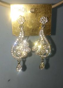 Sparkling Dangle Earrings