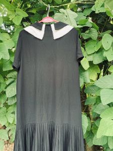 Korean/japanese Style Collar Loose Dress