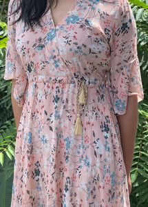Modern Kimono Style Dress
