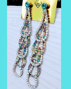 Colorful Long Earrings | Stylish