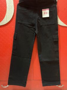 H&amp;M Black Cargo Pants